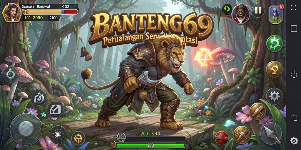 Screenshot gameplay BANTENG69 menunjukkan petualangan seru dan grafis menawan.