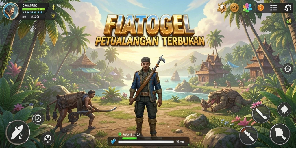 Tampilan gameplay <strong>FIATOGEL</strong> yang menakjubkan dalam dunia terbuka.