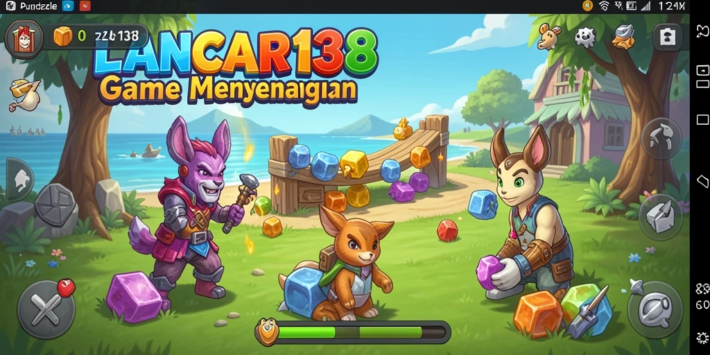 Tangkapan layar gameplay LANCAR138 dengan teka-teki seru.