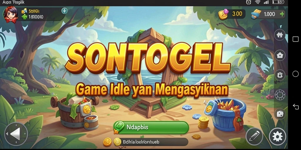 Tampilan gameplay menarik dari SONTOGEL yang seru.